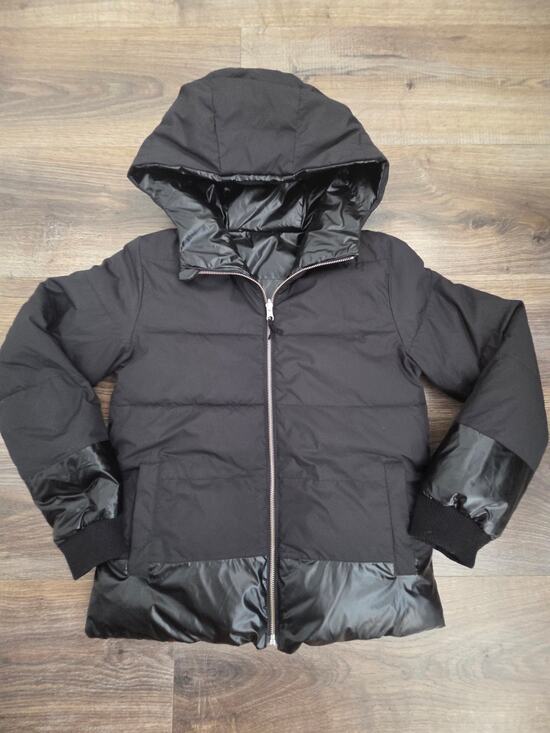 Reimagined by J Crew Jackets & Blazers - J.Crew Reversible Black Puffer Bomber Jacket with PrimaLoft (Size S)